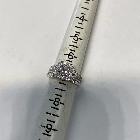 NEW 14K Gold Diamonds Bridal set - Picture 7 of 7